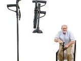 My Get Up And Go Cane - Fold-able Walking Stick with torch