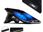 N99 Dual Fan Laptop Blue LED Cooling Pad