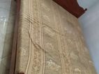 Nadun Wood Double Bed with Mattress