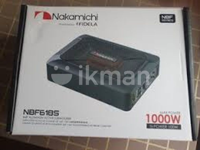 Nakamichi Underseat Subwoofer for Sale in Nugegoda ikman
