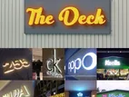 Name boards Neon LED backlit sign
