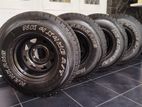Nankang 31x10.5x15 AT Tyres with Steel Wheels