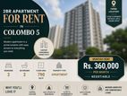 (NAR661) 2BR Apartment for Rent in Colombo 05