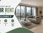 (NAR755) 2BR Apartment for Rent in Colombo 5