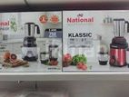 National 750W 3 Jar Mixer Grinder NAT750RB-GR - 71866