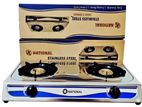 National Double Burner Gas Cooker