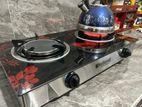 National Glass Top Infrared Gas Cooker