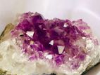 Natural Genuine Amathis Crystal Cluster