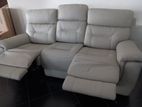 Natural Leather Electric Recliner 3 seater sofa [Australian imported]