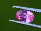 Natural pink sapphire gem