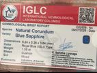 natural royal blue sapphire