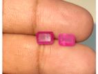 Natural Ruby Gemstones 1-2 CT
