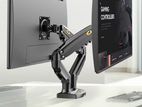 NB DUAL Arm F160 GAS SPRING MONITOR Table Mount