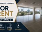 (NCR758) Commercial Property for Rent in Colombo 5