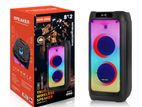 Ndr-1608 Double 8inch Stereo Sound Powerful Rechargeable Party Speaker