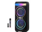 NDR-1806 Dual 6.5″ x2 Wireless Karaoke Speaker EM