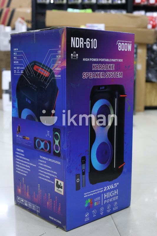 NDR 610 Bluetooth Party Speaker for Sale in Maharagama | ikman