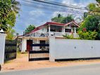 Near Bus Road 21.5 Perches Valuable Land With Up House For Sale Negombo