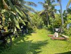 Negombo : 30 perches Lagoon-Front Land & Cabins for Sale