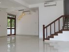 Negombo gated community unfurnished AC house for rent near hotels road