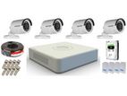 Nemico CCTV | Hikvision 4 Channel 2MP ECO Package