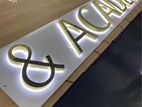 Neon, Acrylic, Aluminum, Frontlit / Backlit - Illuminated Sign Boards
