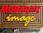 Neon Led Light Box Textile Cafe Hotel Bazar Mubarak Muslim Tamil Sign