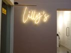 Neon Sign Led custom beach bar pub restaurant name boards cafe