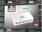 Network 5 port Fast Ethernet 10/100Mbps Desktop Switch