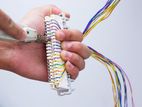 Network Telecom Fiber Optic Copper Wiring