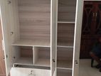 New 03 Door Hanging Melamine Wardrobes