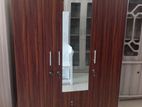 New 03 Door Melamine Wardrobes with Mirror