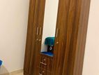 New 03 Door Melamine Wardrobes with Mirror