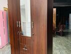 New 03 Door Melamine Wardrobes With Mirror