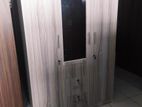 New 03 Door Melamine Wardrobes with Mirror