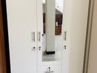 New 03 Door White Melamine Wardrobes