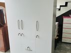 New 03 Door White Melamine Wardrobes