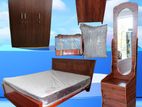 NEW 10 ITEM BEDROOM SET CUPBOARD /BED /DRESSING TABLE A