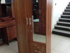 New 2 D Melamine Wardrobes with Mirror