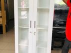 New 2 D White Luxury Office Cupboard