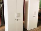 New 2 D White Melamine Wardrobes