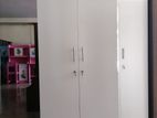 New 2 Door 6 X 2.5 Ft Wardrobe White Colour Cupboard Hc