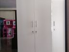 New 2 Door 6 X 2.5 Ft Wardrobe White Colour Cupboard HC