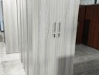New 2 Door Ash White Melamine Wardrobes .