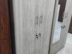 New 2 Door Ash White Melamine Wardrobes .( Fully Cort ).