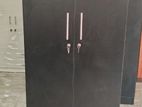 New 2 Door Black Melamine Wardrobes