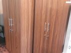 New 2 Door Brown Melamine Wardrobes