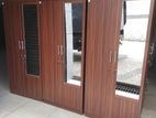 New 2 Door Melamine Cupboard With Mirror (Mm1)