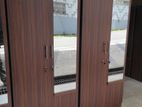 New 2 Door Melamine Cupboard With Mirror (S10)