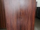 New 2 Door Melamine Dark 6 X 4 Ft Cupboard / Wardrobe large